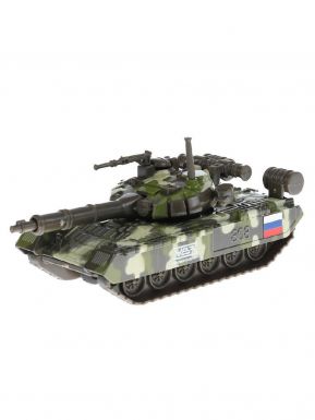 Машина металл Танк T-90 12 см, Инерционная, Технопарк, артикул: 287778