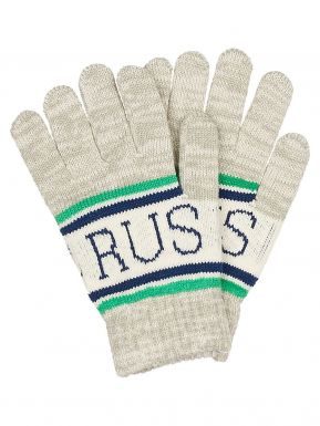Перчатки с принтом Russia, артикул: Gru002-a