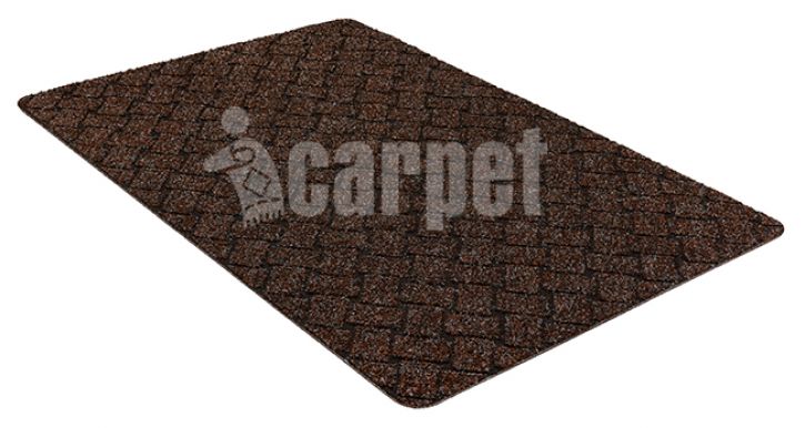 SHAHINTEX Premium icarpet коврик придверный влаговпитывающий брауни 60*90см