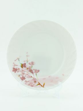 Тарелка десертная дизайн ветка сакуры 18см HP70