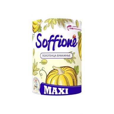 Soffione Полотенце бумажное Maxi, 2 слоя, 1 рулон