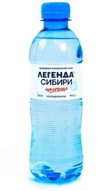 ЛЕГЕНДА СИБИРИ вода щелочная негазированная пл/б 0,33л