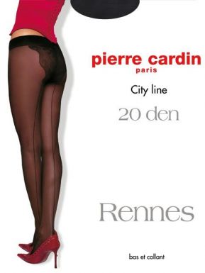 Pierre Cardin колготки RENNES 20 р.4 цвет NERO (плоский шов)