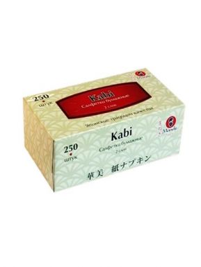 Салфетки Maneki Kabi, 2-х слойные, 250 шт