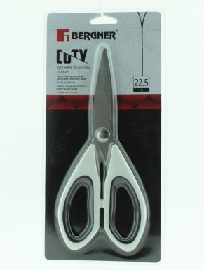 Ножницы кухонные серия CUTY нерж. сталь, пластиковая ручка, h=22.25см 3350BG