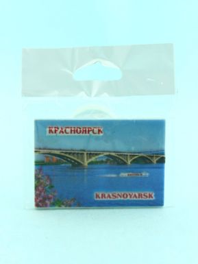 Магнит искусст. камень дизайн Красноярск объемный мост