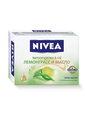 NIVEA Крем-мыло Лемонграсс и масло 100г 80652
