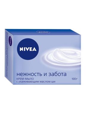 NIVEA Крем-мыло Нежность и Забота 100г 82414