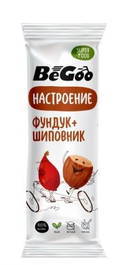 СИБИРСКИЙ КЕДР  BEGOO батончик орехово - ягодный фундук - шиповник  40 г