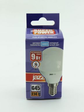 Jazzway Лампа Светодиодная new PLED-SP G45 9w E14 5000K 820 Lm 230/50 Jazzway
