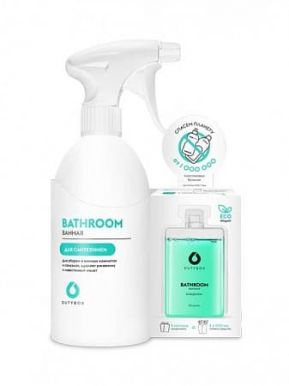 DUTYBOX ЭКО спрей д/ванны очиститель керамики и сантехники 500мл+концентрат 50мл