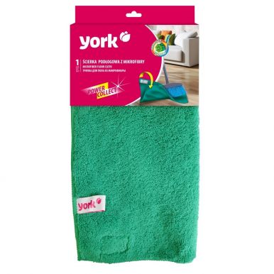 YORK салфетка д/пола двусторонняя с застежкой из микрофибры 50*60см