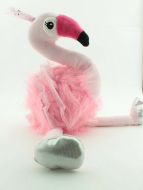 Игрушка мягкая Розовый фламинго, 29 см. (DT190648)