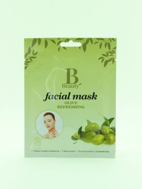 BEAUTY B маска д/лица увлажняющая с экстрактом оливы