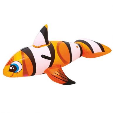 BESTWAY игрушка надувная д/катания верхом рыба-клоун 157*94см 41088