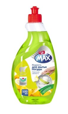 DR.MAX средство д/мытья посуды лимонная свежесть 500мл