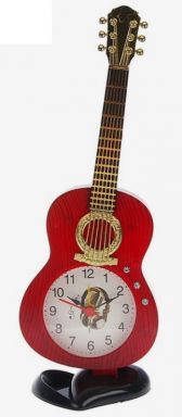 Будильник гитара 16*22см ZH8811C