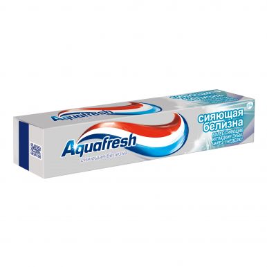 AQUAFRESH паста зубная сияющая белизна 75мл