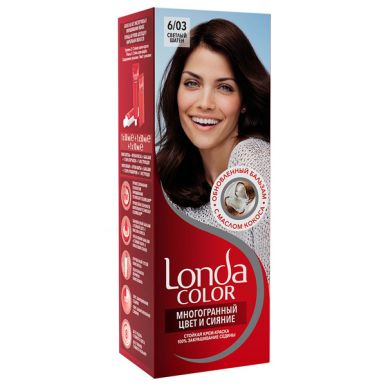 Londa Color стойкая крем-краска, тон для волос, тон03 Светлый шатен