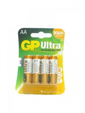 GP Батарейка 15AU-U4 Ultra 4шт.