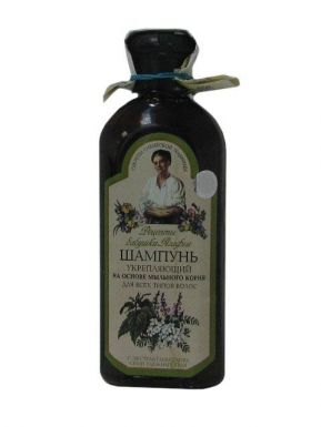 Рецепты бабушки Агафьи шампунь укрепляющий для всех типов волос, 350 мл
