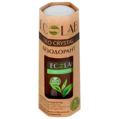 EcoLab дезодорант для тела Deo Crystal зеленый чай и Кора Дуба, 50 мл, артикул: 430939