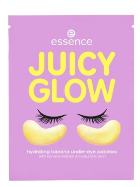 ESSENCE патчи д/глаз увлажняющие juicy glow banana under-eye patches 01