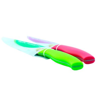 Нож кухонный лезвие 9,5х2,4см, цвет: микс, артикул: MASP8276