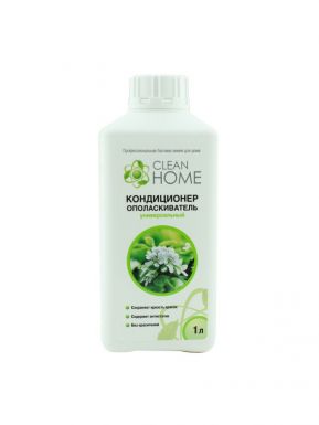 Clean Home Кондиционер-ополаскиватель для белья Универсальный с ароматом яблоневых садов 1 л