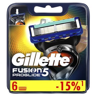 GILLETTE Fusion ProGlide сменные Кассеты для бритья, 6 шт
