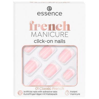 ESSENCE накладные ногти french manicure click-on nails 01