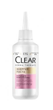 CLEAR DERMA Therapy скраб д/кожи головы энергия роста 150мл