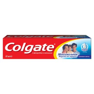 COLGATE FCN89275 зубная паста 50 мл Максимальная защита от кариеса Свежая мята