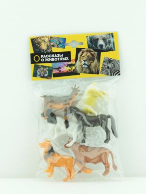 Играем вместе набор из 6-и Домашних животных, 7,5 см, в ассортименте, в пакете, артикул: 139354