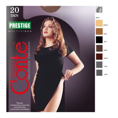 CONTE колготки женские prestige 20 natural р.4