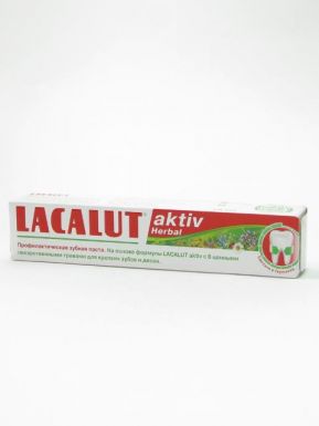 LACALUT з/паста Aktiv Herbal 75мл