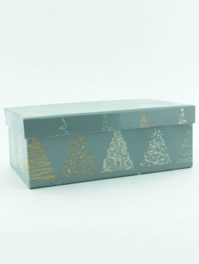 Коробка "Серебро" 12*6*5см, 910-938