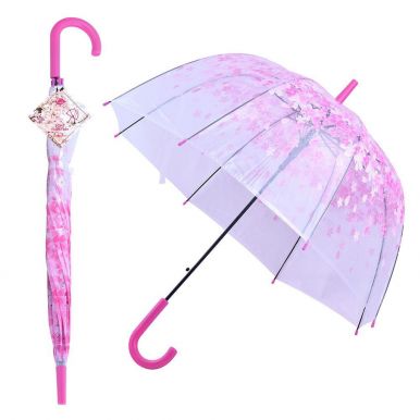Зонт полуавтомат дизайн цветы 80см FX 24-13