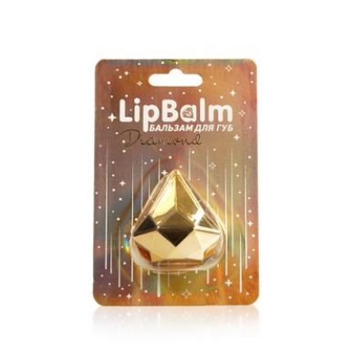 Lip Balm Бальзам для губ кристалл, золотой