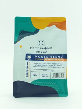 Кофе зерновой Домашняя смесь Премиум, 250 гр