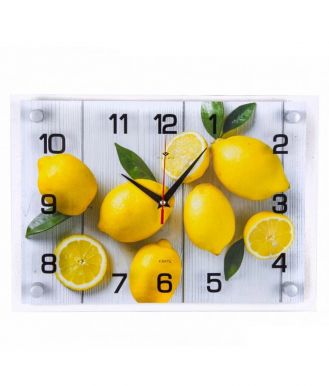 РУБИН часы настенные лимоны на столе 2535-039
