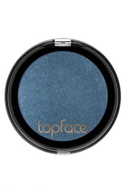 TopFace Тени одинарные для век Pearl Mono Eyeshadow, тон 109, темно-синий