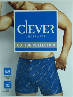 CLEVER MBX592611 Трусы муж Clever (48-L,синий-красный)