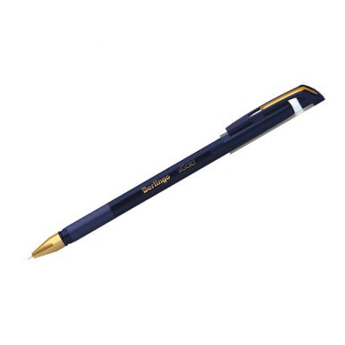 Ручка шариковая Berlingo xGold, синяя, 0,7 мм, игольчатый стержень