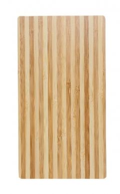BRAVO доска разделочная полосатая бамбук 24*14см 501_