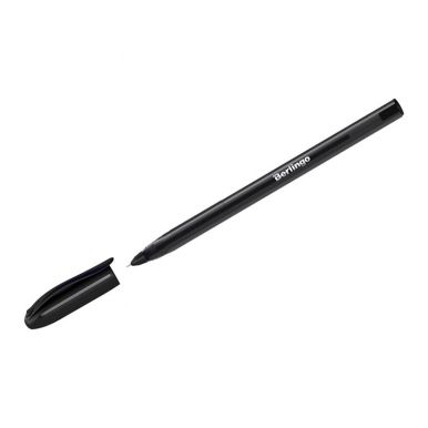 Ручка шариковая Berlingo Triangle 100T, черная, 0,7 мм, трехгранный, игольчатый стержень