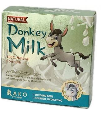 RAKO мыло donkey milk зеленая упак. 100гр HG00001/EL231103145 (18)