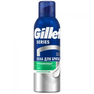 GILLETTE Series пена д/бритья охлаждающая 200мл