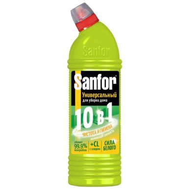 SANFOR средство универсал лимонная свежесть 1,5л