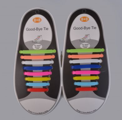 Набор шнурков силиконовых для обуви 10х22см, артикул: SPMA8457